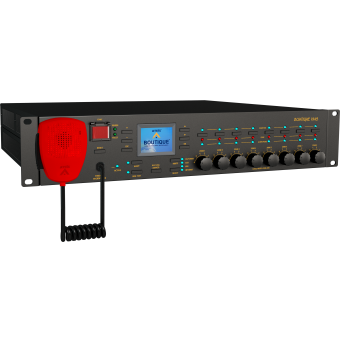Мастер-контроллер сетевой двухканальной системы оповещения и управления эвакуацией BTQ-VMD850 BTQ-VMD850