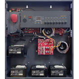 Мастер-контроллер сетевой двухканальной системы оповещения и управления эвакуацией BTQ-VM850W2 (настенное исполнение)